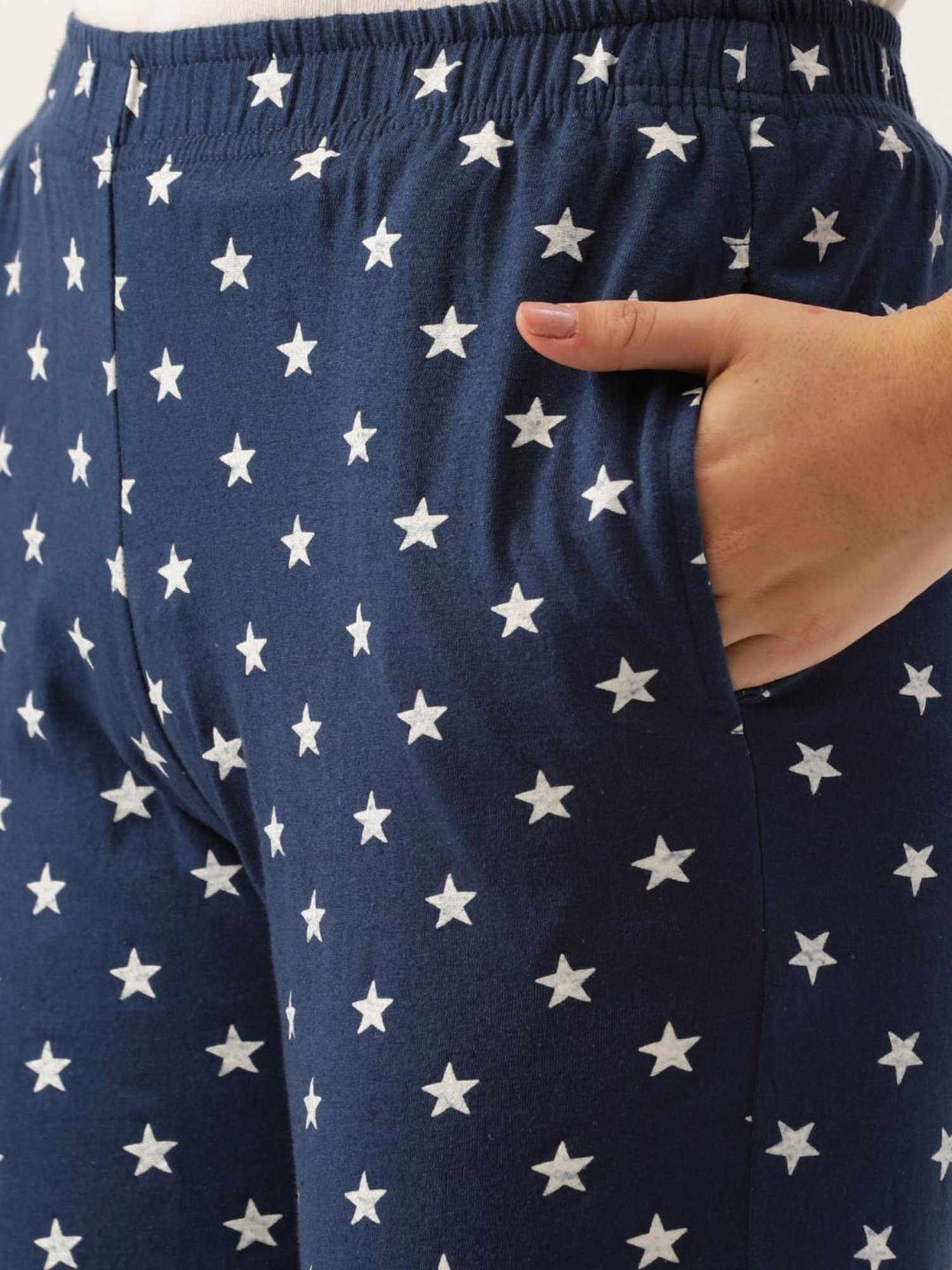 Clt.s Navy Printed Pajamas