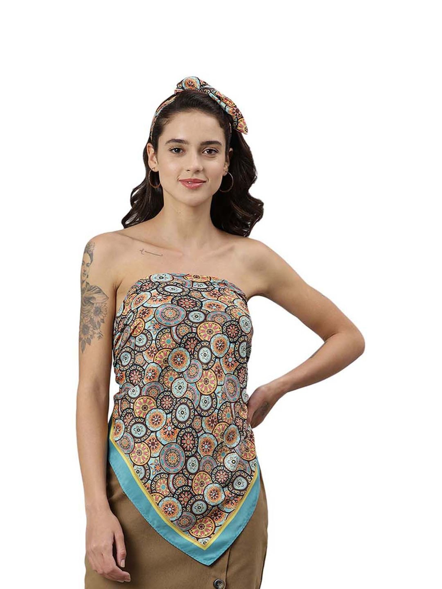 Under Armour Black Polyester Hijab - Extra Small