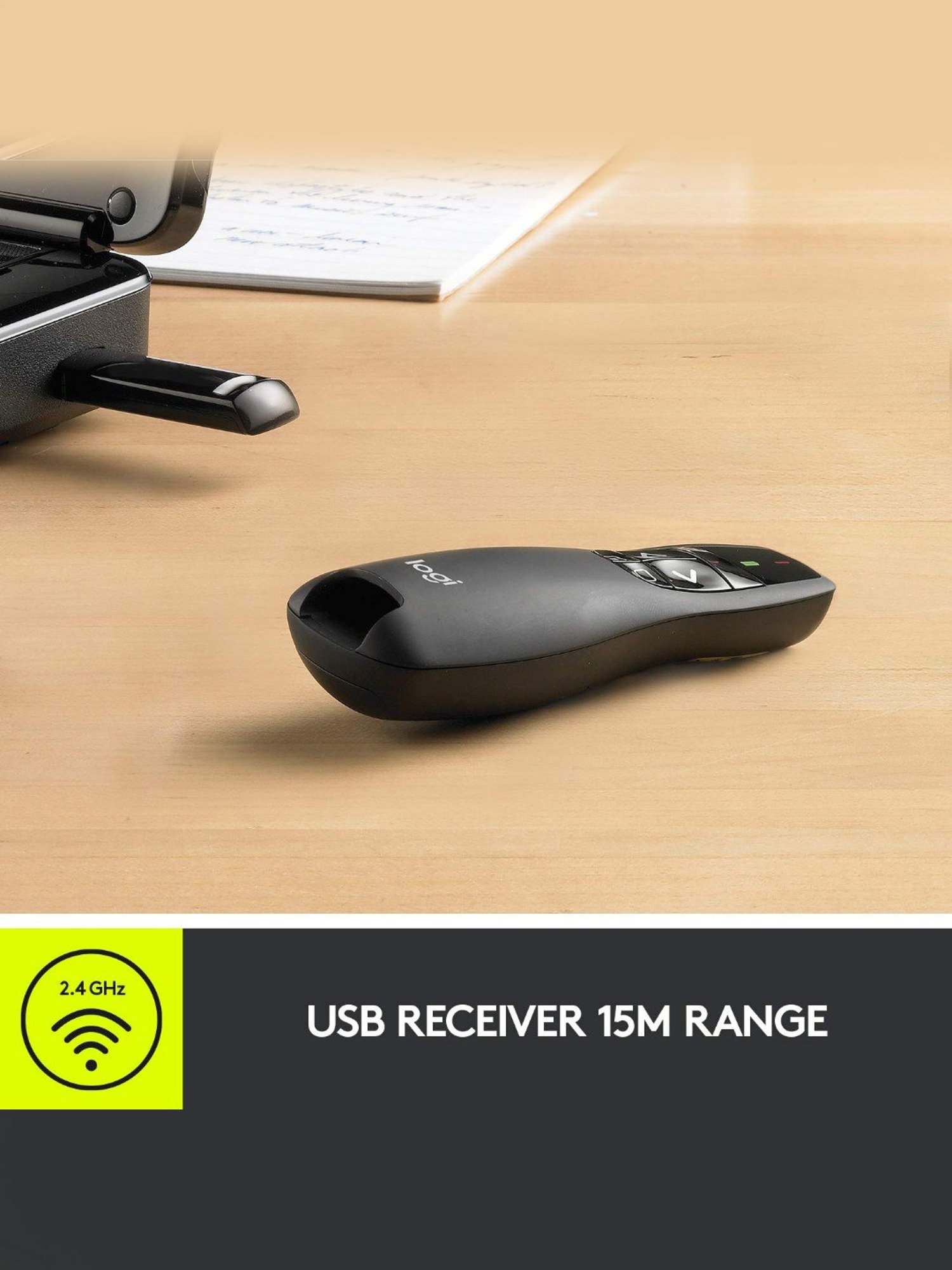 Logitech Wireless Presenter R400 (Black)