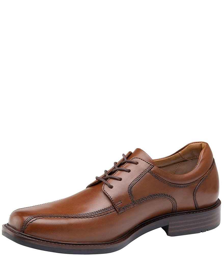 Johnston & Murphy Men's Tabor Run Off Leather Lace Up Bike Toe Dress Shoe