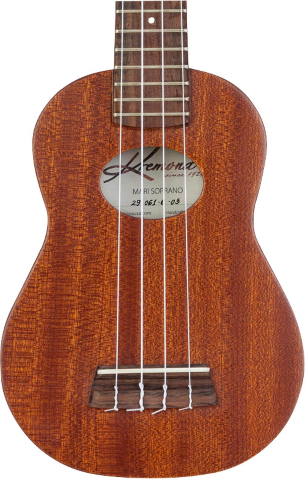 Kremona Mari Soprano Ukulele Natural