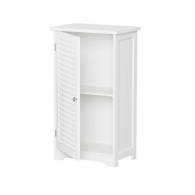 Freestanding Bathroom Linen Cabinet White - Hastings Home