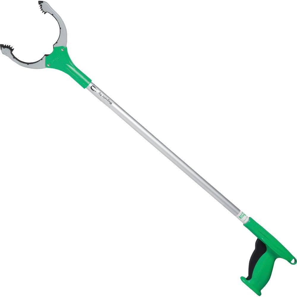 UNGER NT090 Trash Grabber,Aluminum,36" L