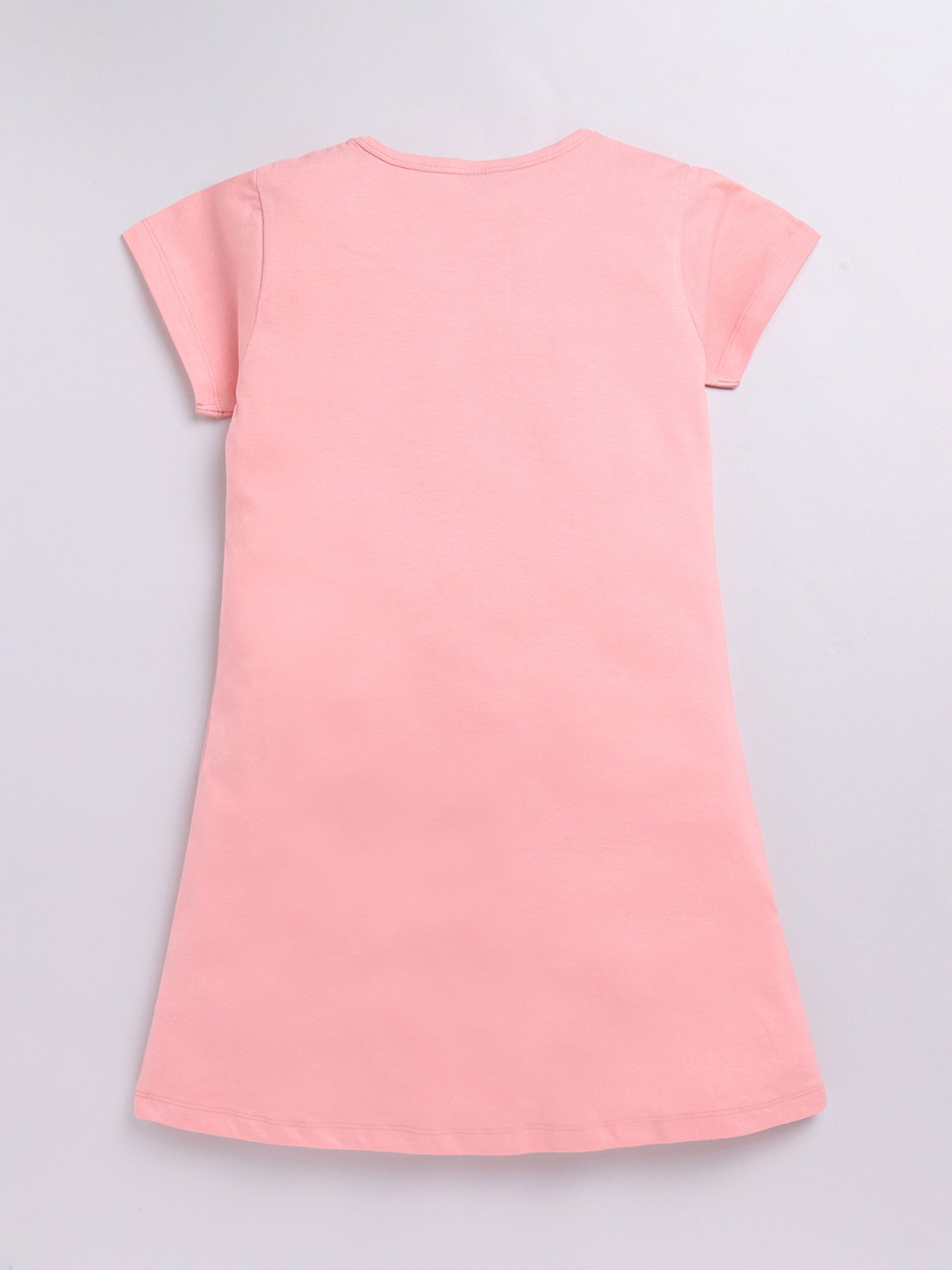 Berrytree Organic Girls Blue Cotton Clouds Print Night Suits