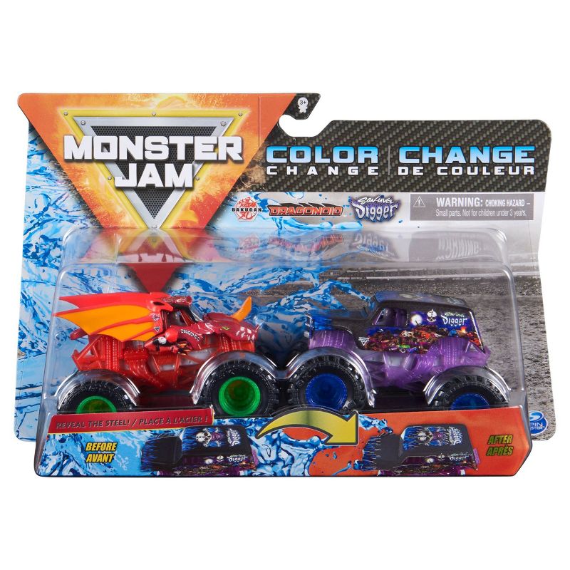 Monster Jam Dragon 1:64 Scale - 2pk