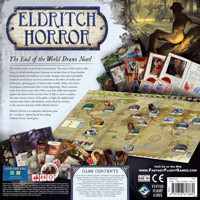Fantasy Flight Games Eldritch Horror Board Game