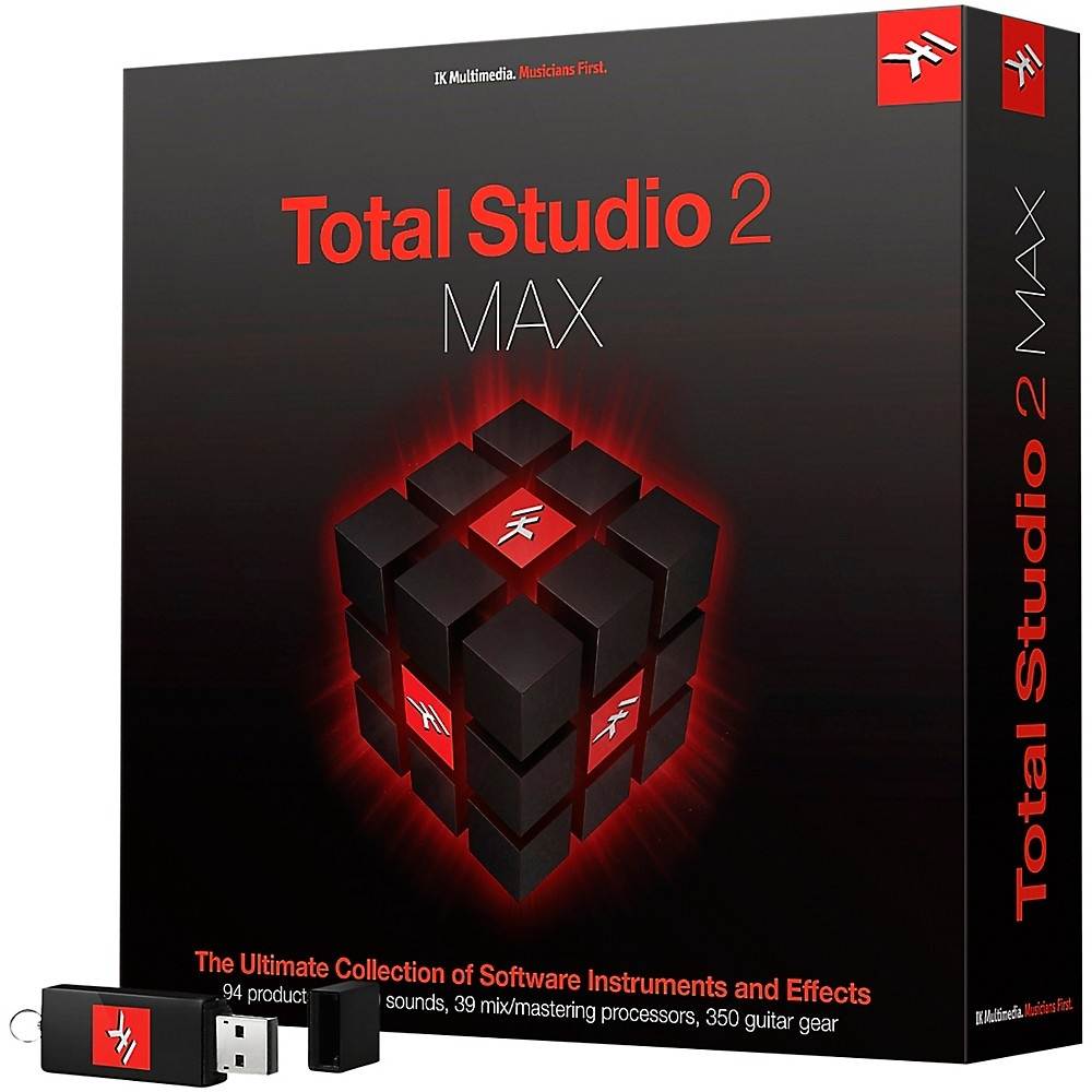 IK Multimedia Total Studio 2 MAX Virtual Instruments and Effects