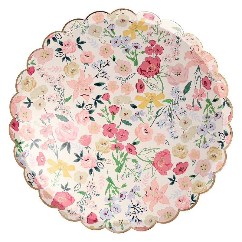 English Garden Dinner Plates