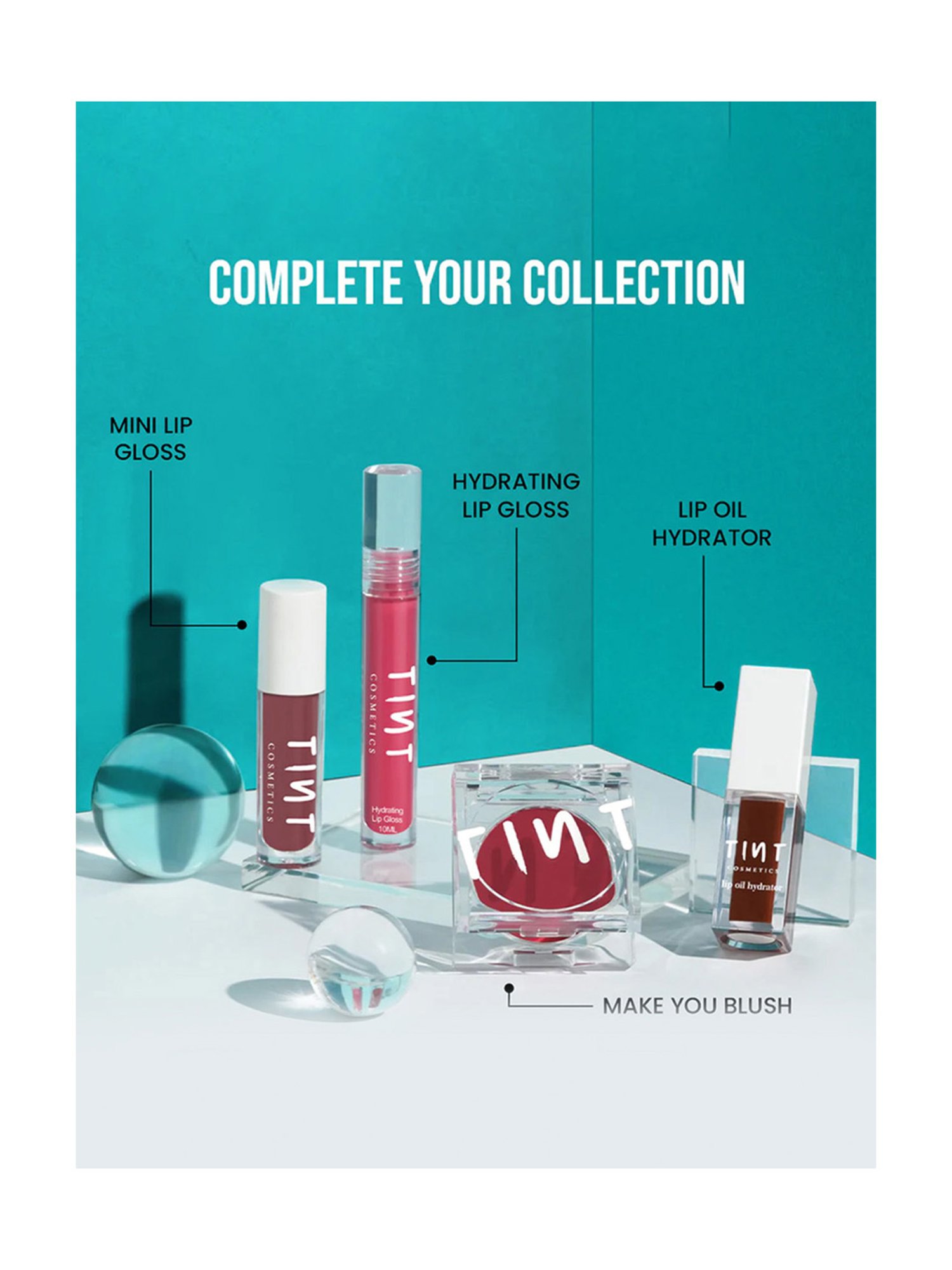 Tint Cosmetics Lip Gloss Bare - 5 ml