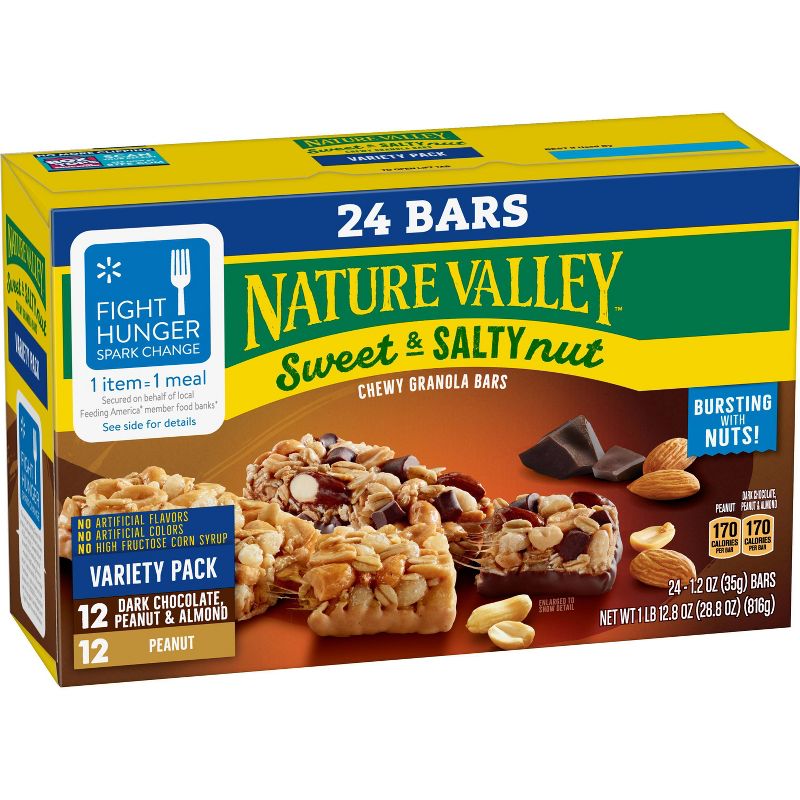Nature Valley Sweet and Salty Variety Pack - 24ct