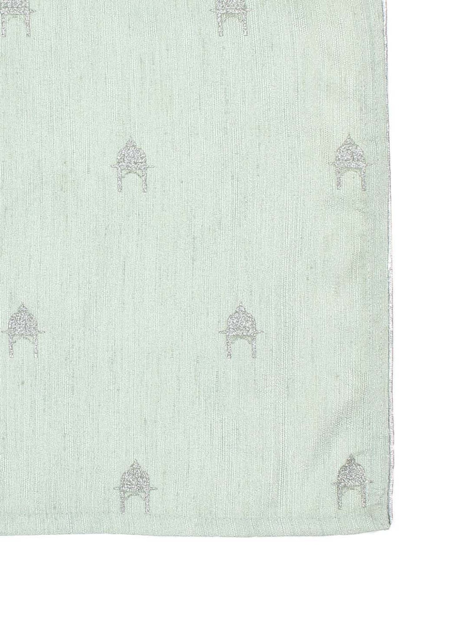 House This Chhatra Green & Grey Polyester 180 TC Placemat - Set of 1