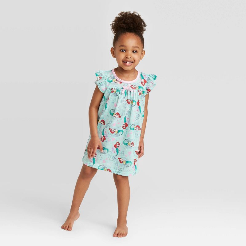 Girls' Minnie Mouse Nightgown - Gray 6