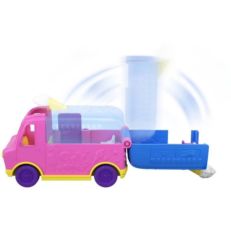Polly Pocket Pollyville Ice Cream Truck