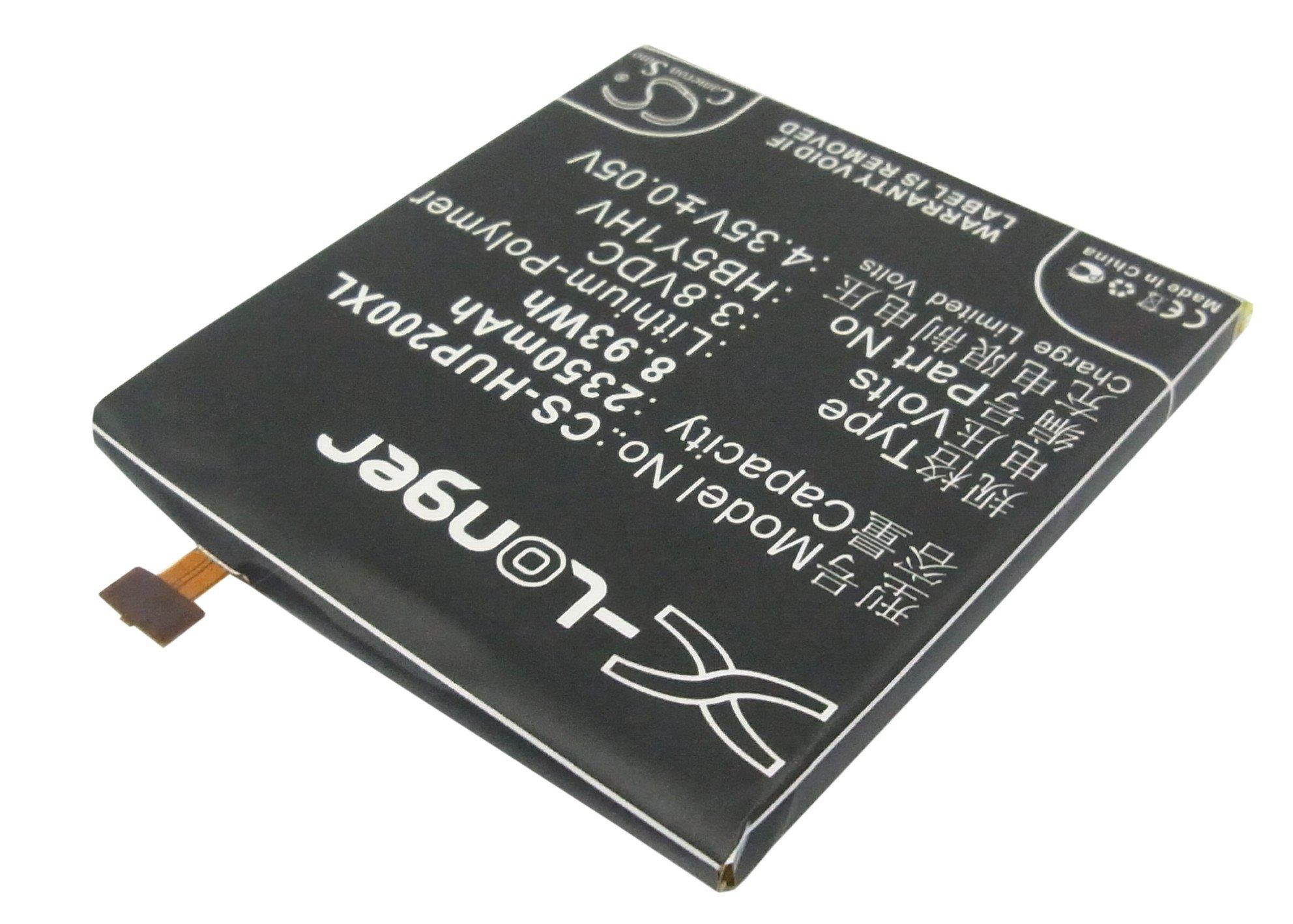 2350mAh / 8.93Wh Battery For HUAWEI Ascend P2, GL07S, Stream X,