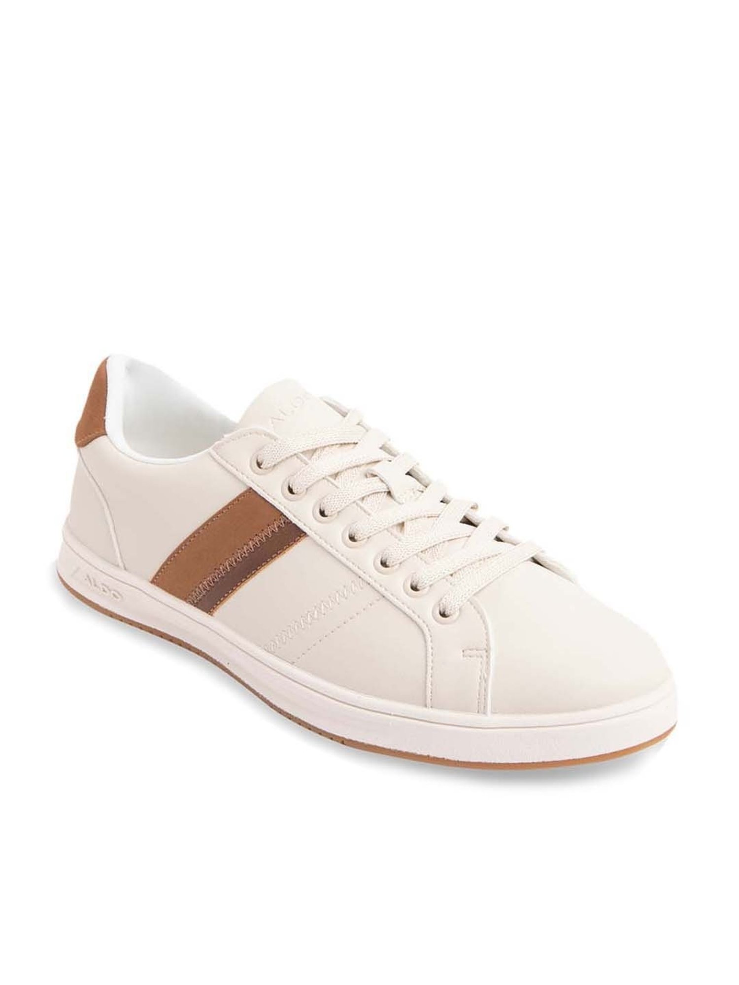 Aldo Men's Off White Casual Sneakers