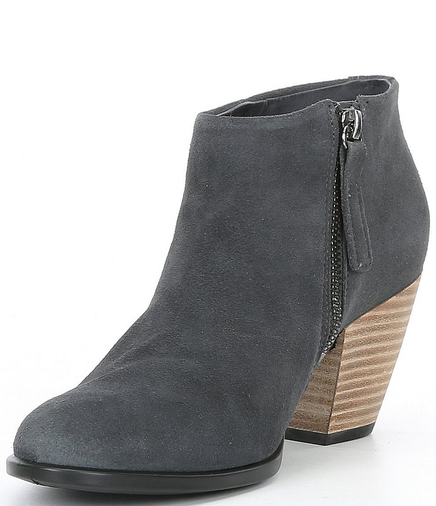 ECCO Shape 55 Western Water Repellent Suede Ankle Boots