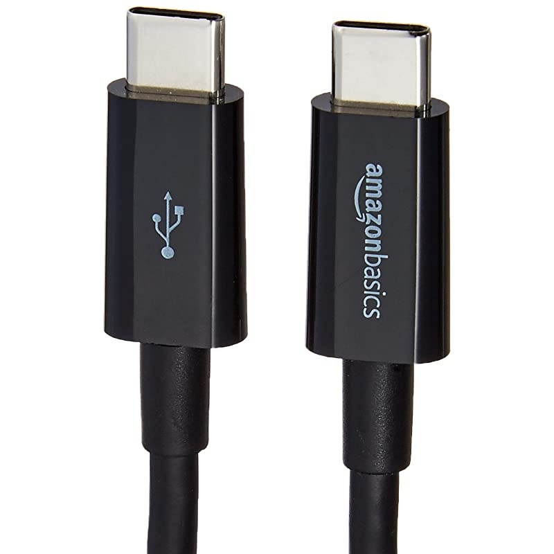 USB TypeC to USB TypeC 20 Charger Cable 9 Feet 27 Meters Black