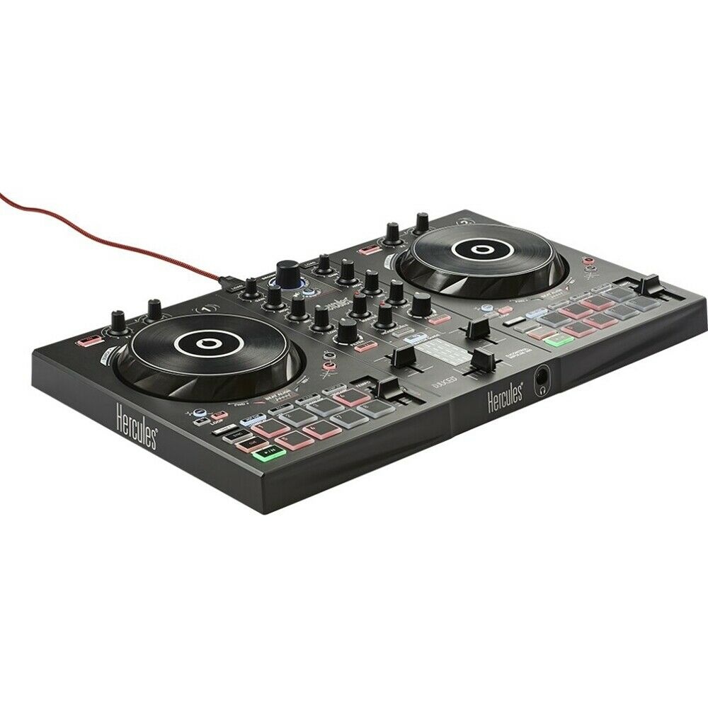 Hercules DJ DJControl Inpulse 300 2-Channel DJ Controller w/ FX, 16 Pads