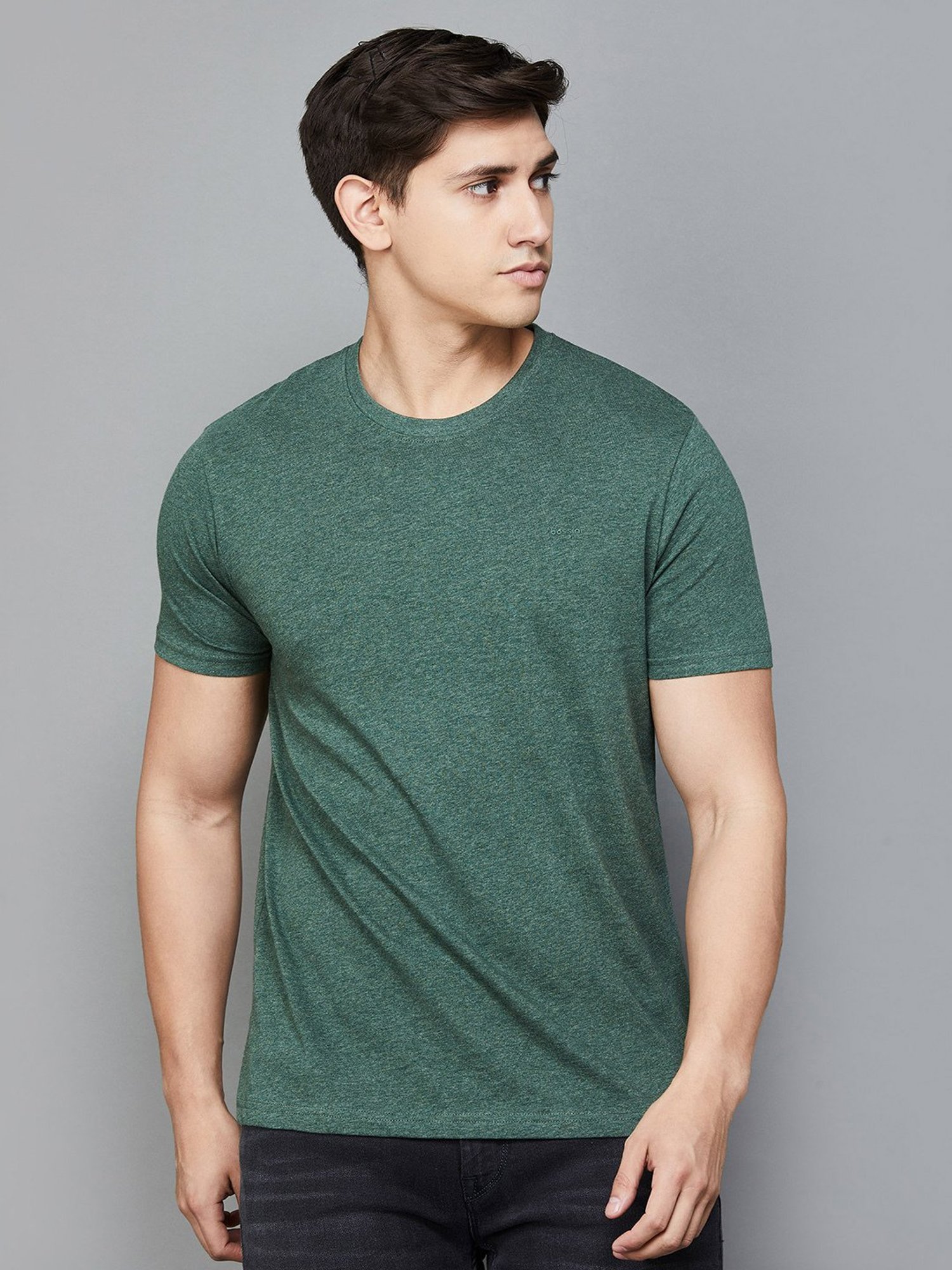 BOSSINI Olive Regular Fit T-Shirt