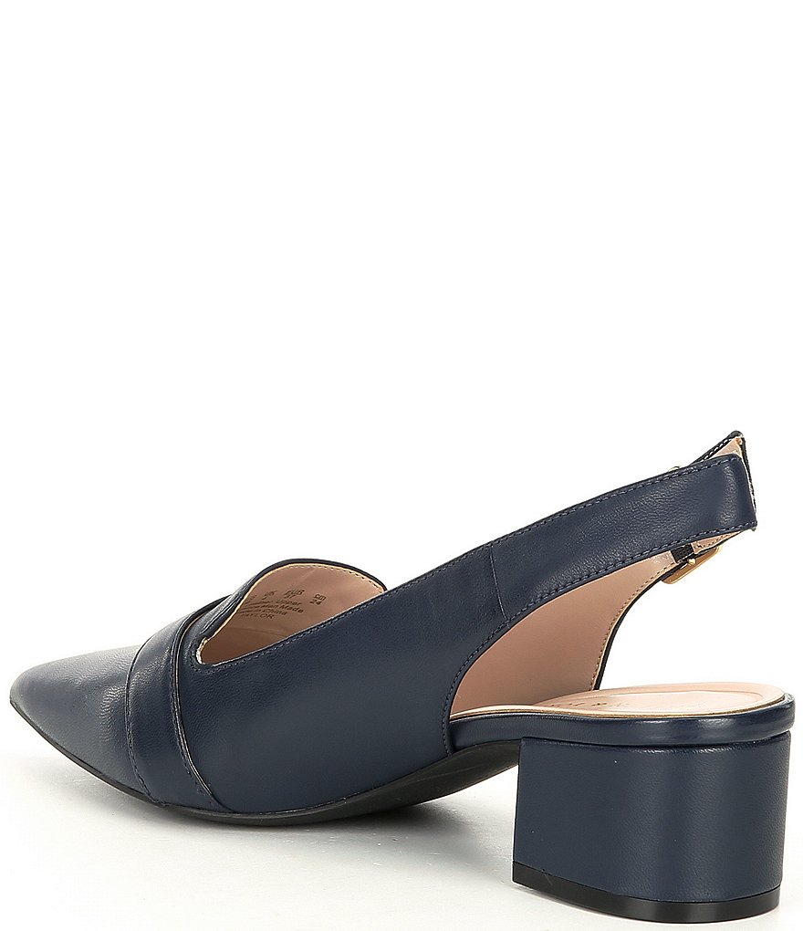 Preston & York Taylor Slingback Pointed Toe Pumps