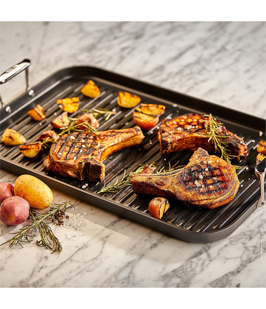 All-Clad HA1 Hard Anodized Nonstick Double-Burner Griddle