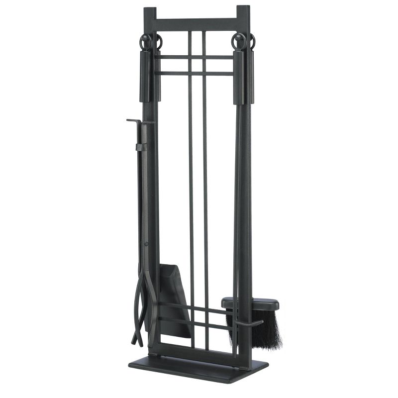 Pleasant Hearth Preston Fireplace Toolset Vintage Iron