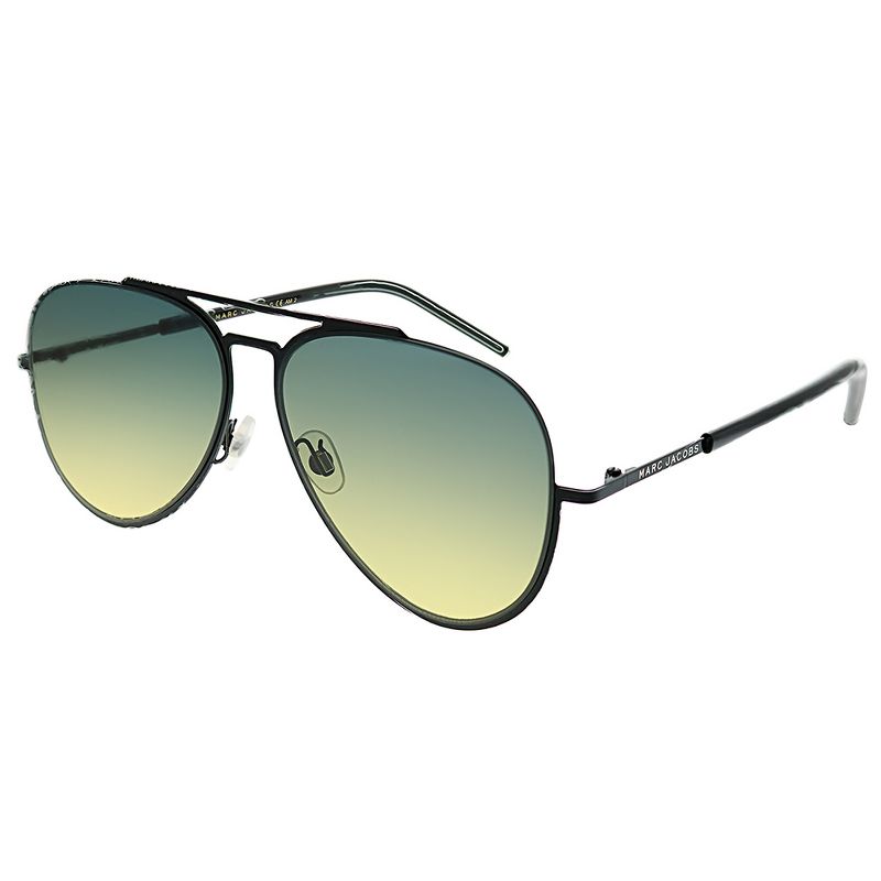 Marc Jacobs Marc 38/S 65Z JE Unisex Aviator Sunglasses Black 56mm