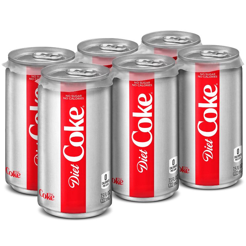 Diet Coke - 6pk/7.5 fl oz Mini-Cans