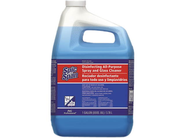 Spic and Span 58773CT -  Disinfecting All-Purpose Spray & Glass Cleaner, Fresh Scent, 1 Gal Bottle, 3/Ctn