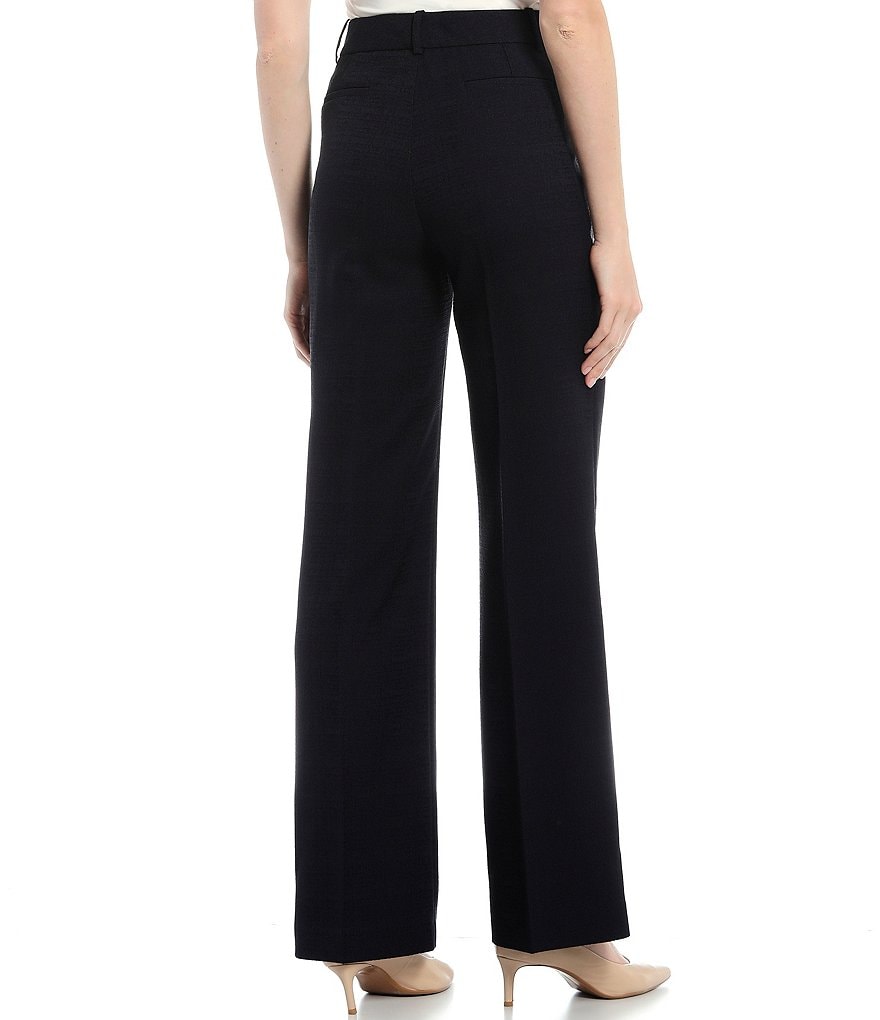Eva Varro Solid Knit Jersey Banded Hem Pull-On Harem Pants