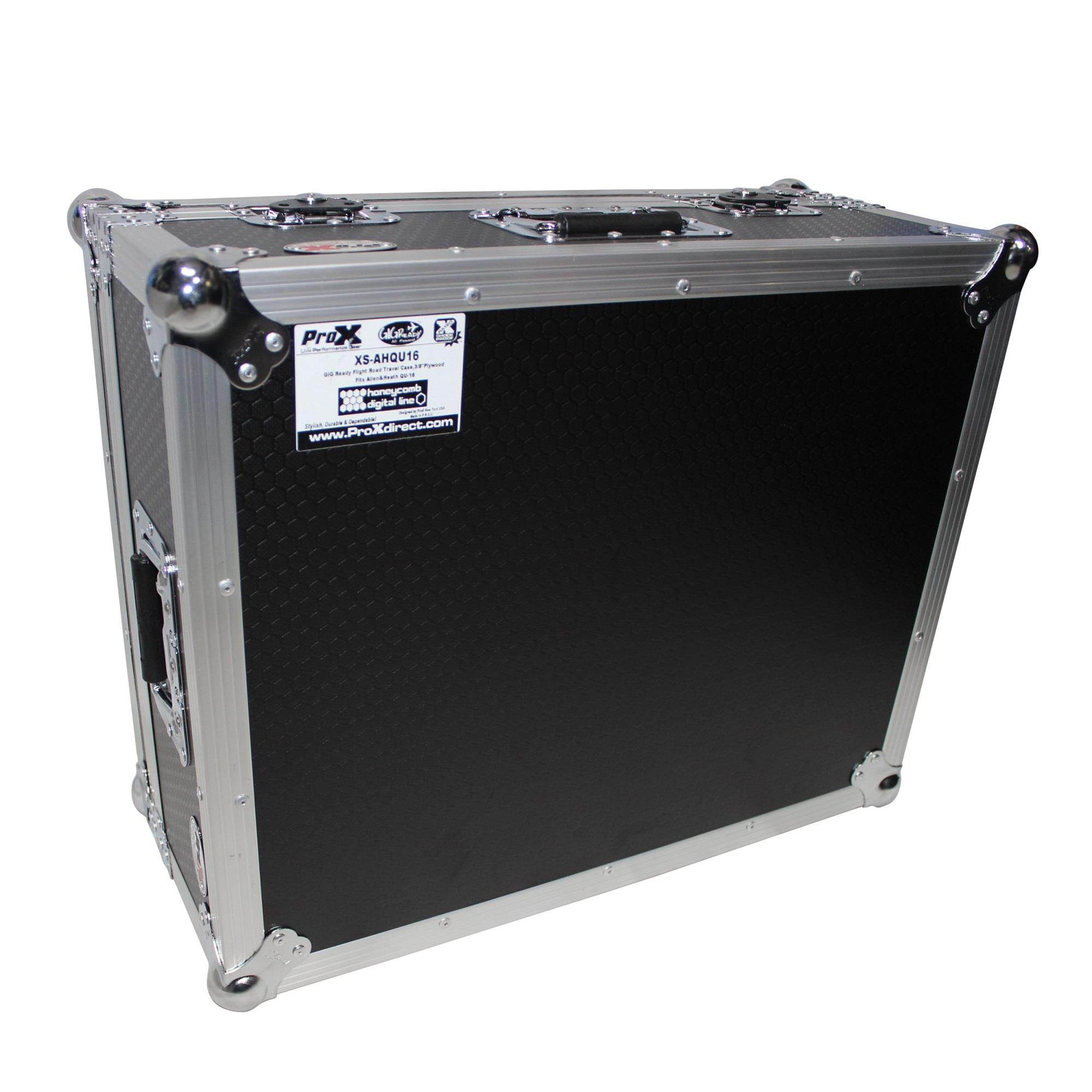 ProX XS-AHQU16 ATA-300 Flight Road Case for Allen & Heath QU-16 Mixer