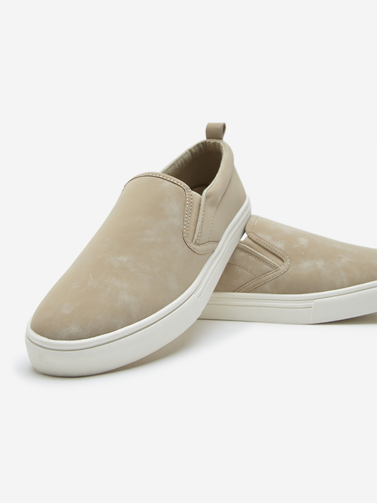 SOLEPLAY by Westside Beige Slip-On Shoes