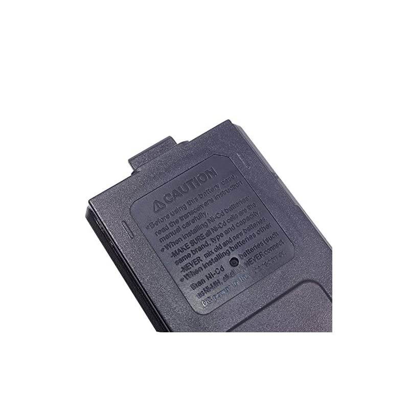 6xAAA Battery Case Shell for Portable UV-5R Series Radio Two Way Transceiver Walkie Talkie (Black)