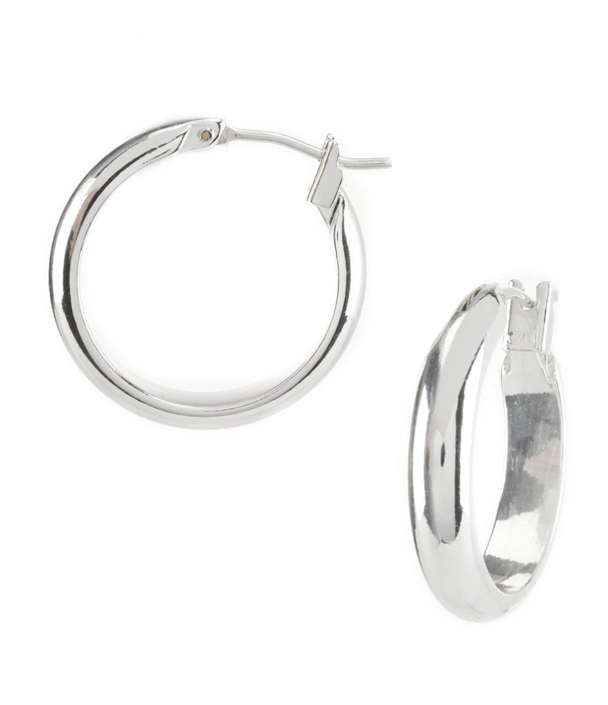 Tailored Small Hoop Earrings