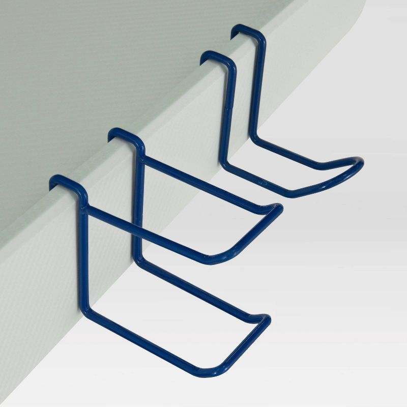 Ergonomic Computer Gaming Desk Blue - Techni Sport