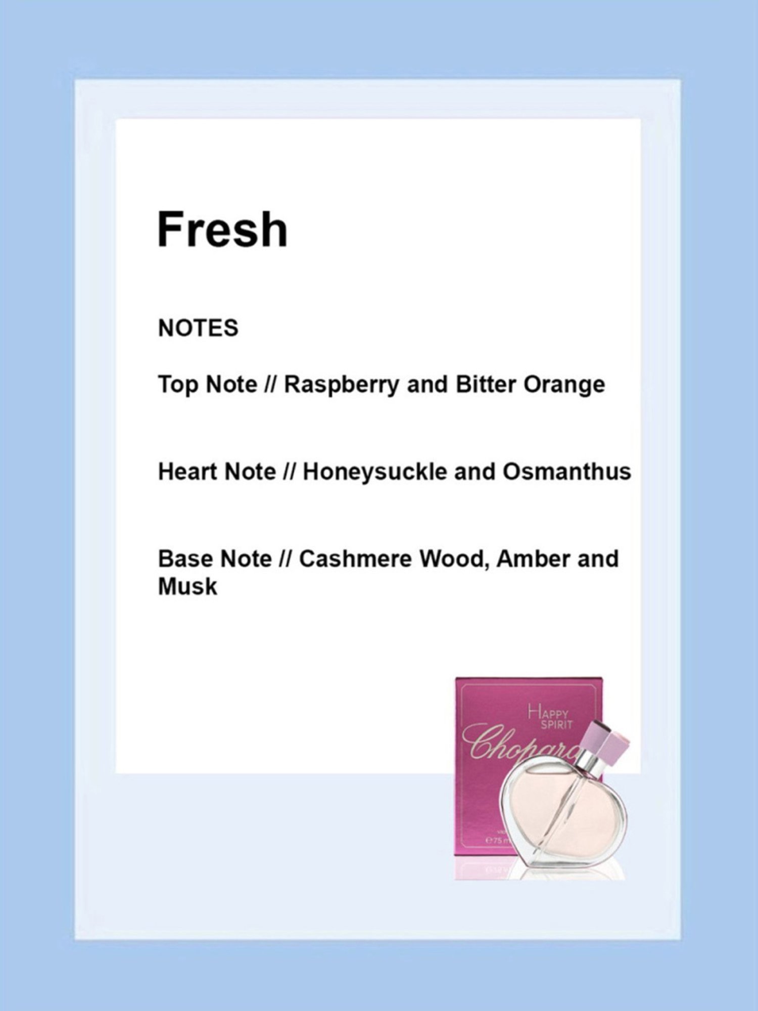 Chopard Happy Spirit Eau de Parfum for Women - 75 ml