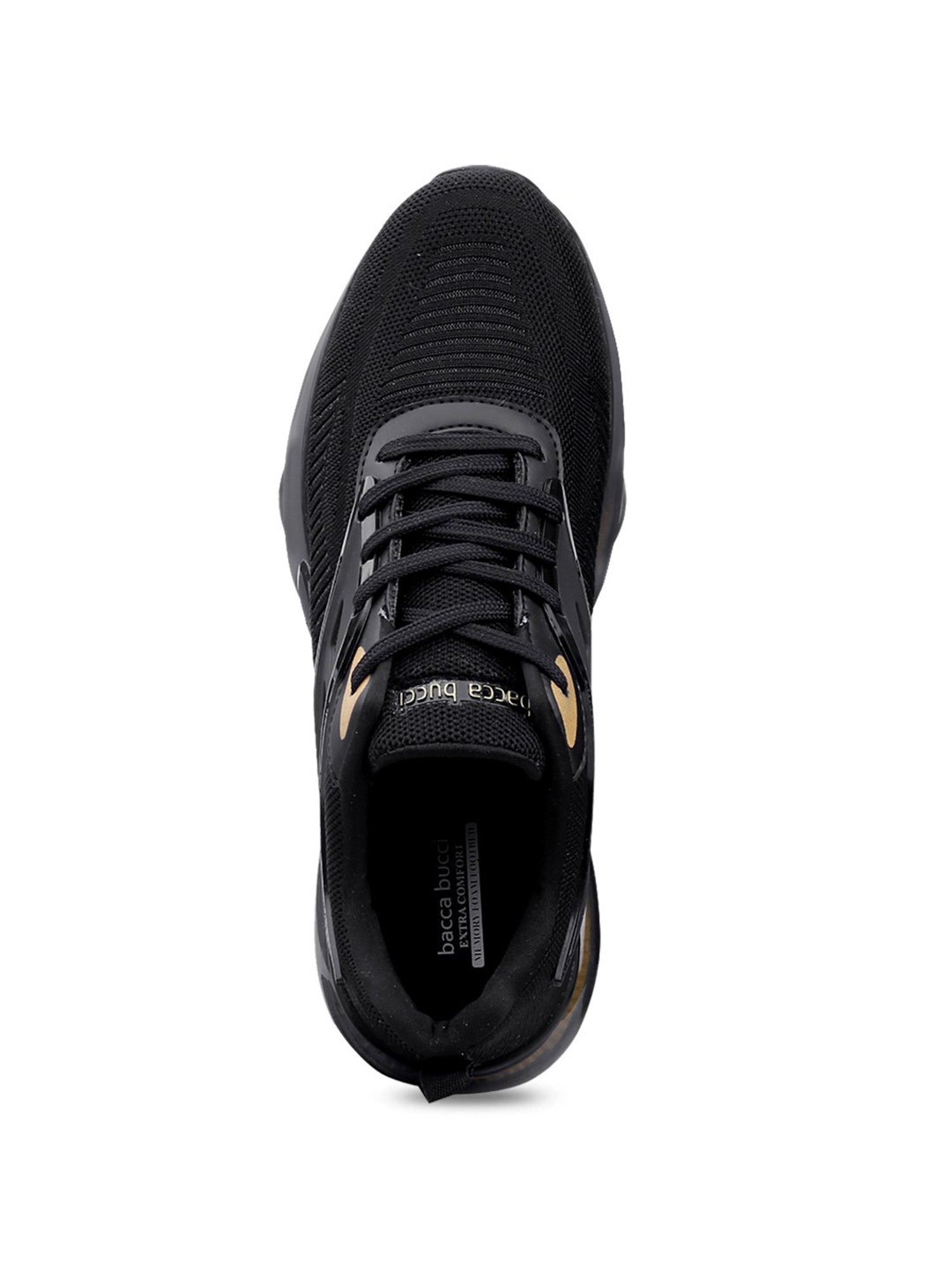 Bacca Bucci Men's Cosmos Black Training Shoes