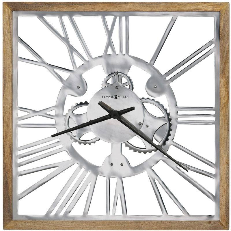 Howard Miller 625679 Howard Miller Mecha Square Wall Clock 625679