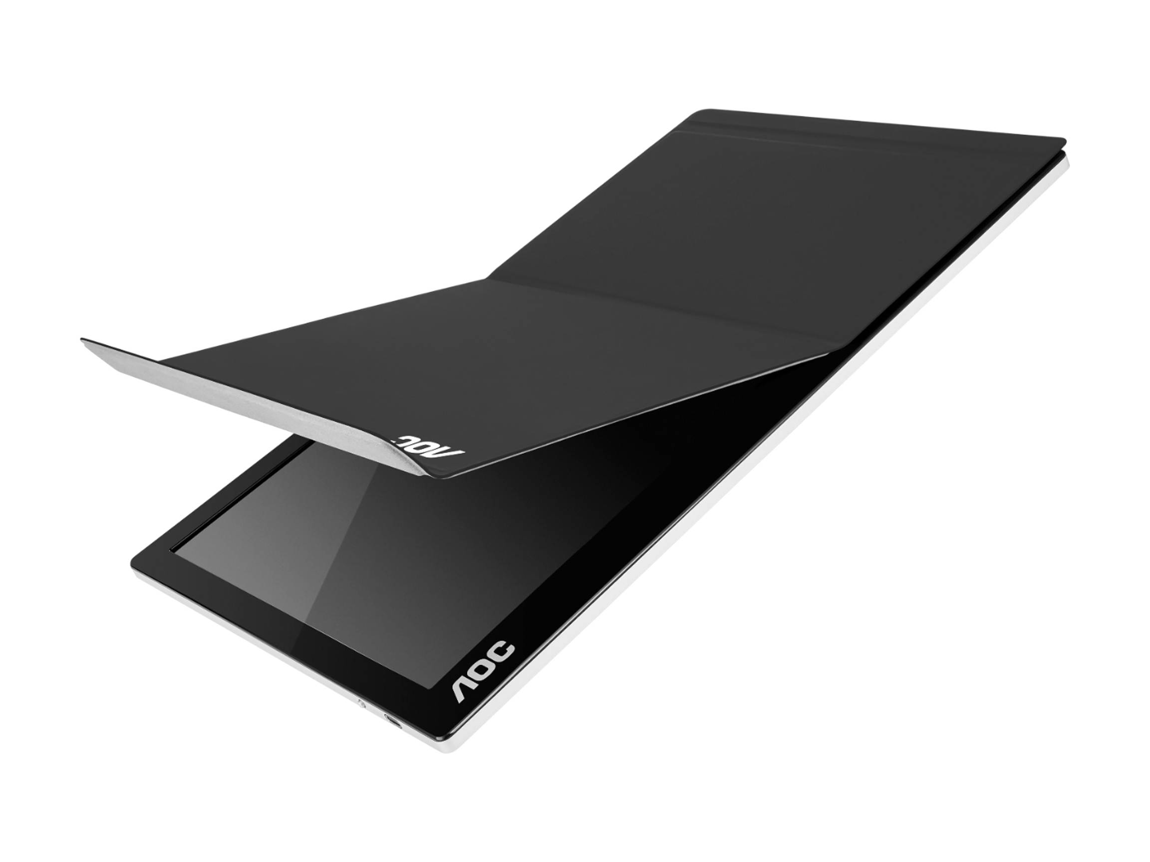 AOC 15.6" I1601C 1920 x 1080 FHD IPS USB-C Tilt Pivot WLED Backlight Portable Monitor