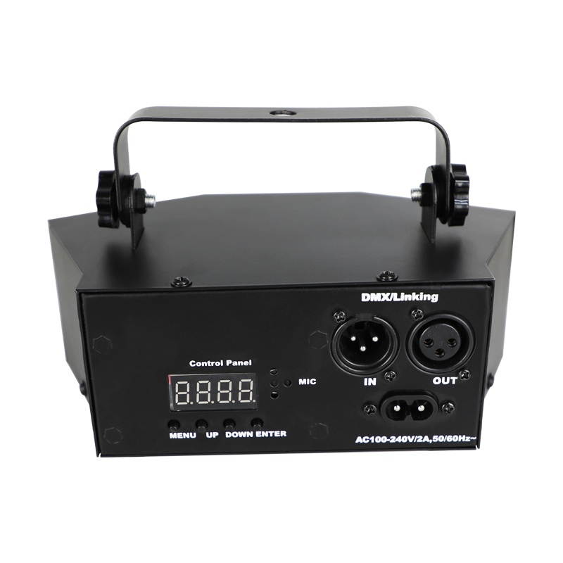 Laser LED Light Remote 9-EYE RGB DMX Projector Strobes DJ KTV Disco Stage Light 110V US Plug