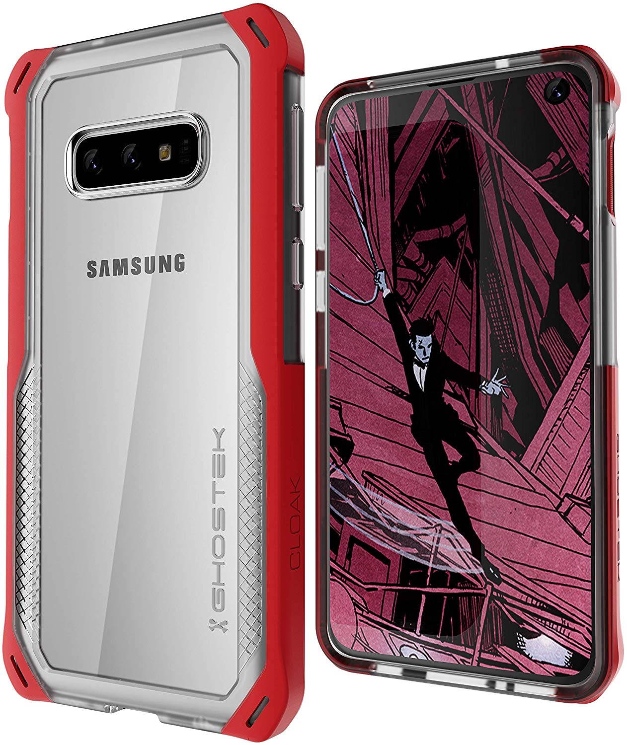 Ghostek Cloak Ultra-Thin Drop Protection Case Designed for Samsung Galaxy S10e &ndash; Pink