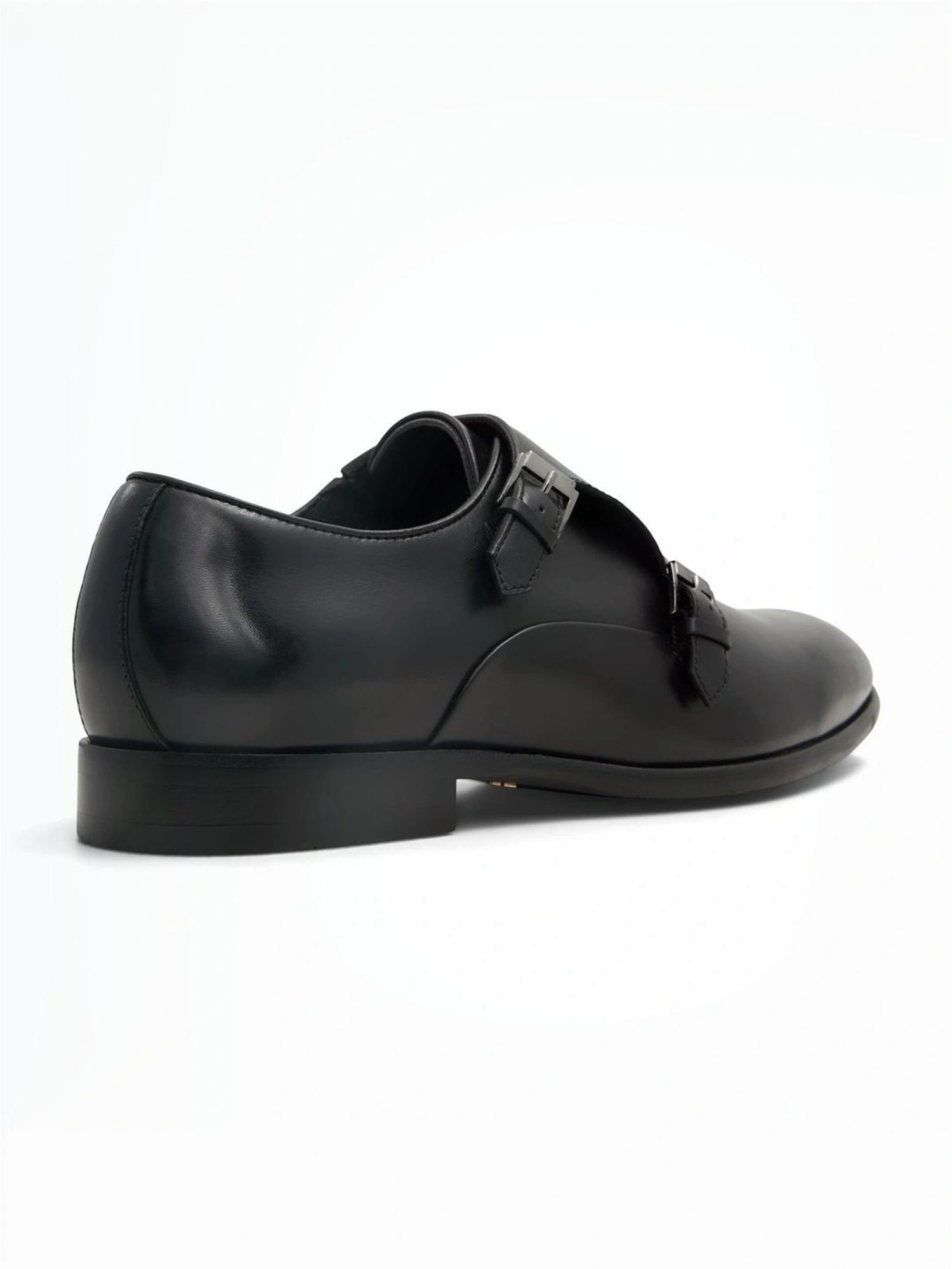 Aldo Men's Black Monk Shoes