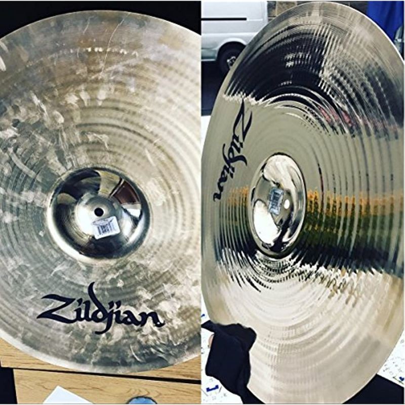 Music Nomad Cymbal Cleaner - Acid-Free Cleaner, Polisher, Protectant for Brilliant Finishes