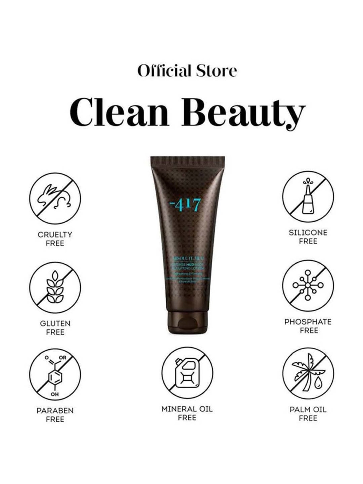 Minus 417 Absolute Mud Intense Mud Body Sculpting Lotion 200 ml