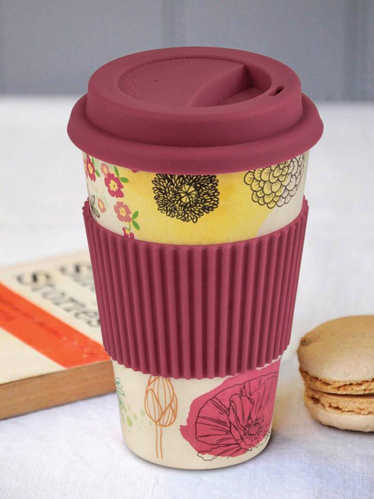 Freelance Red Bamboo Set of 1 Mugs