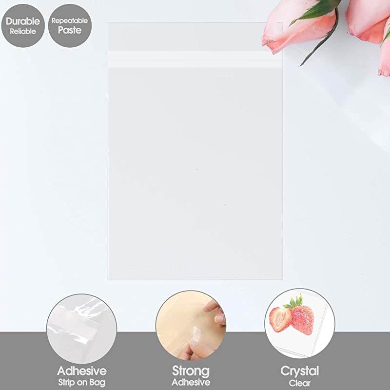 7x9 Crystal Clear Protective Polypropylene Storage Bags