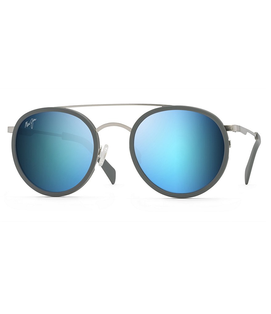 Maui Jim Even Keel PolarizedPlus2&reg; Fashion Round 51mm Sunglasses