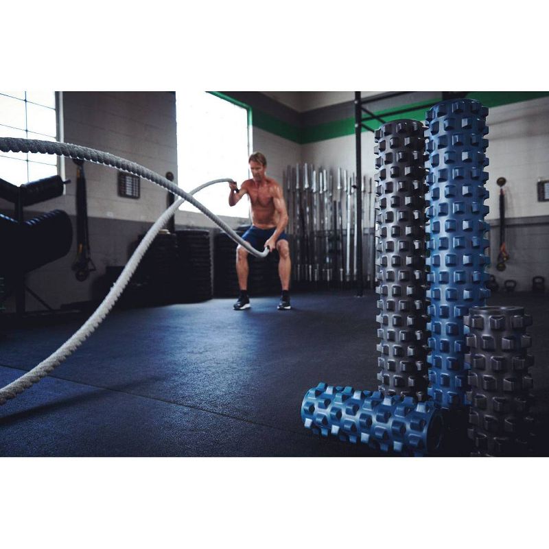 RumbleRoller Extra Firm Full Size Extra Firm Roller - Black