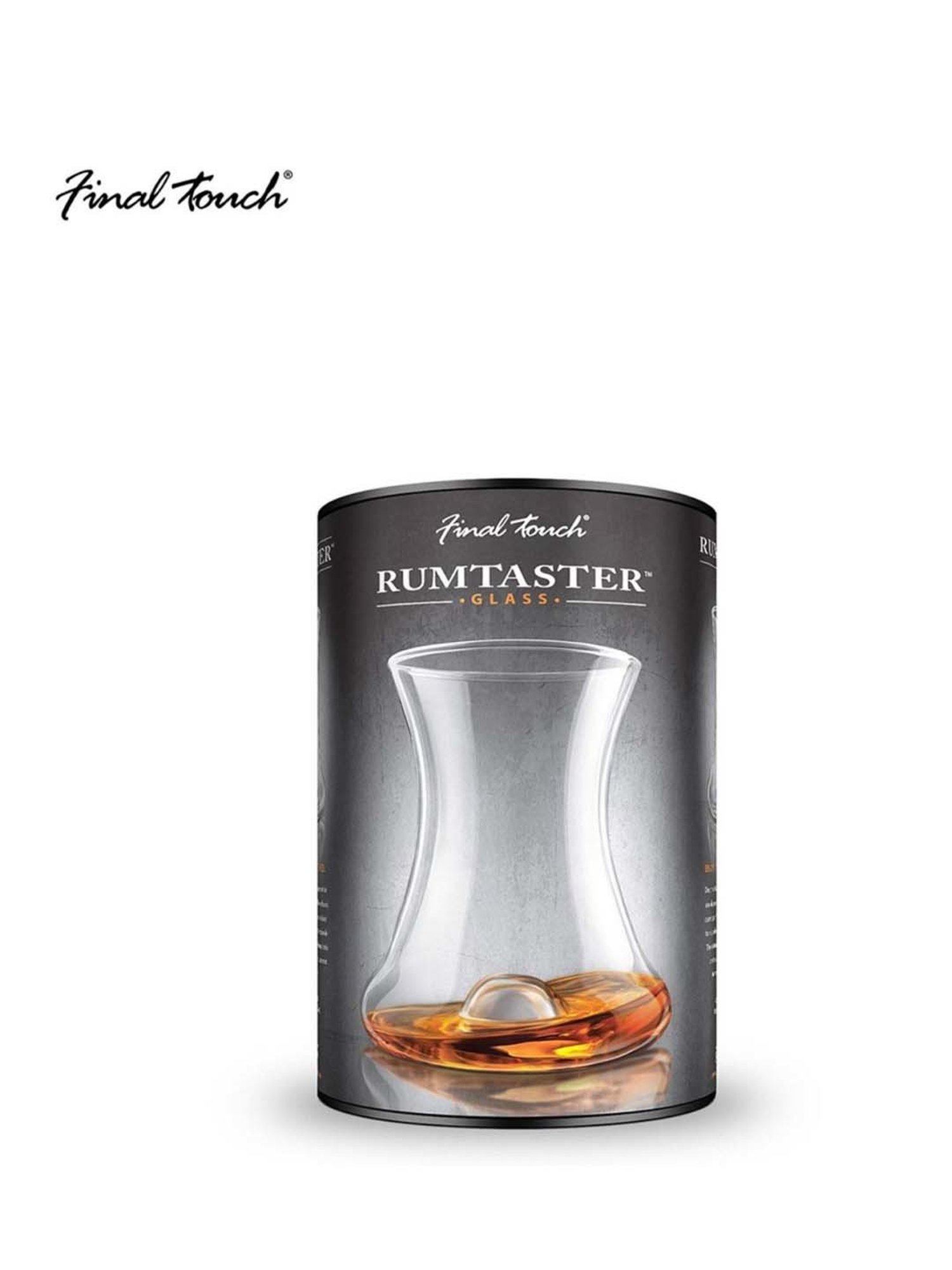 Final Touch Transparent RumTaster Glass