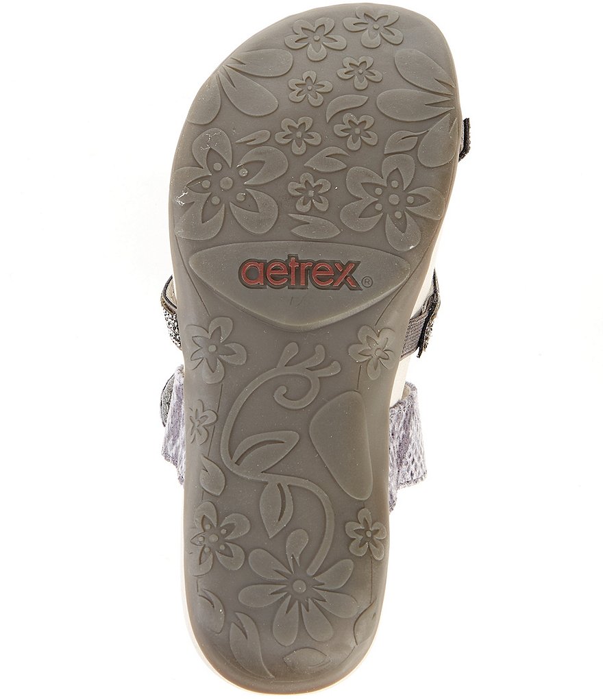 Aetrex Izzy Embellished Thong Sandals